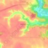 Топографическая карта Малые Бубны, высота, рельеф