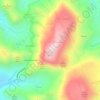 Топографическая карта Morne Bigot, высота, рельеф
