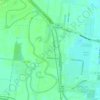 Топографическая карта Olmito, высота, рельеф