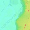 Топографическая карта Хомустах, высота, рельеф