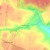 Топографическая карта Мироцкое, высота, рельеф