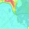 Топографическая карта Плаутино, высота, рельеф