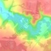 Топографическая карта Подгорный, высота, рельеф