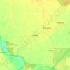 Топографическая карта Шамы, высота, рельеф