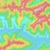 Топографическая карта Lavasa, высота, рельеф