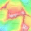 Топографическая карта Zuckerhütl, высота, рельеф