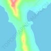 Топографическая карта Salibabu, высота, рельеф