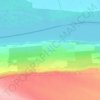 Топографическая карта Долно Линево, высота, рельеф