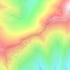 Топографическая карта Илянхеви, высота, рельеф