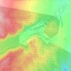 Топографическая карта Duck Creek Village, высота, рельеф