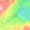 Топографическая карта Lucas, высота, рельеф