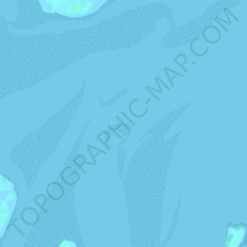 Топографическая карта Great Sandy Strait, высота, рельеф
