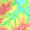Топографическая карта Пальна, высота, рельеф