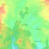 Топографическая карта Kamionka, высота, рельеф