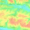 Топографическая карта Новое Село, высота, рельеф