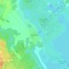 Топографическая карта Барышево, высота, рельеф