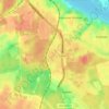 Топографическая карта Трудовая, высота, рельеф