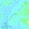 Топографическая карта Thalgaskanda, высота, рельеф