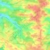 Топографическая карта Guignan, высота, рельеф