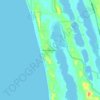Топографическая карта Preston Beach, высота, рельеф