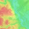 Топографическая карта Четдино, высота, рельеф