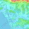 Топографическая карта Canacona, высота, рельеф