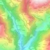 Топографическая карта Kamand, высота, рельеф