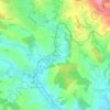 Топографическая карта Kemating, высота, рельеф