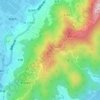 Топографическая карта 高鳥山, высота, рельеф