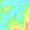 Топографическая карта Auriverde, высота, рельеф