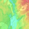 Топографическая карта Старая Болотница, высота, рельеф