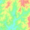 Топографическая карта Vasques, высота, рельеф