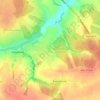 Топографическая карта Косино, высота, рельеф