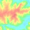Топографическая карта Xenia, высота, рельеф