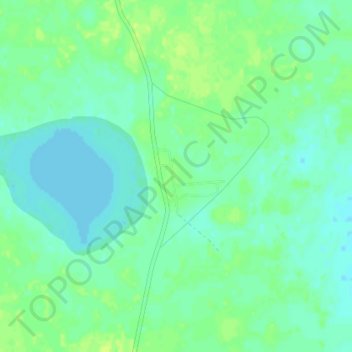 Топографическая карта Меркутлы, высота, рельеф