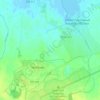 Топографическая карта Широкополье, высота, рельеф