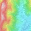 Топографическая карта Le Penaz, высота, рельеф