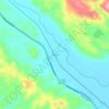 Топографическая карта Chianti, высота, рельеф