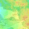 Топографическая карта Ольшанка, высота, рельеф