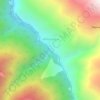 Топографическая карта Инхоквари, высота, рельеф