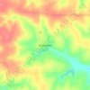 Топографическая карта Апальково, высота, рельеф