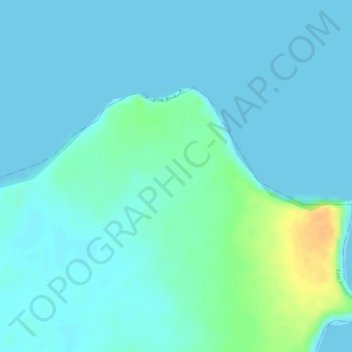Топографическая карта Yarringurr, высота, рельеф