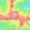Топографическая карта Valluga, высота, рельеф