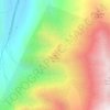 Топографическая карта Скарон, высота, рельеф