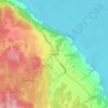 Топографическая карта Flateby, высота, рельеф