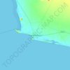 Топографическая карта Puerto Peñasco, высота, рельеф