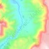 Топографическая карта Тмогви, высота, рельеф