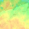 Топографическая карта Лосевка, высота, рельеф