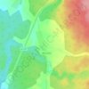 Топографическая карта Сухая Нива, высота, рельеф