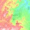 Топографическая карта Montes Claros, высота, рельеф